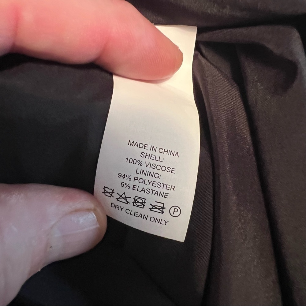Kate Spade Rosa Crepe Rambling Roses Skirt - Picture 7 of 7